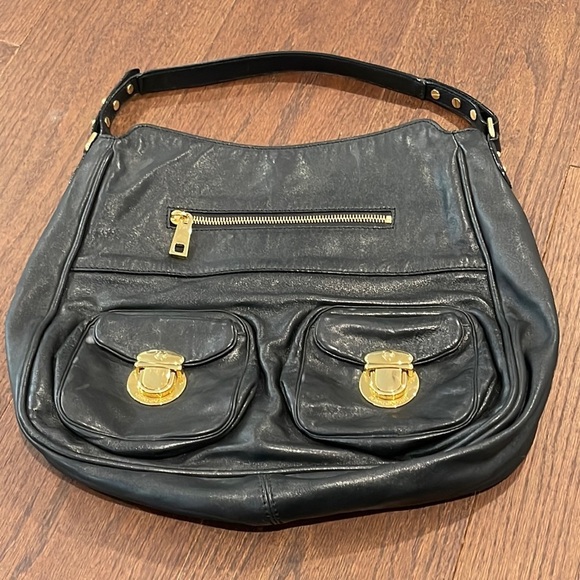 Marc Jacob’s Women’s Black Leather Shoulder Bag - Picture 1 of 11